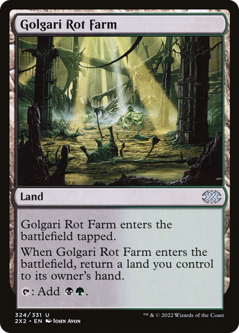 Golgari Rot Farm [Double Masters 2022] - The Mythic Store | 24h Order Processing