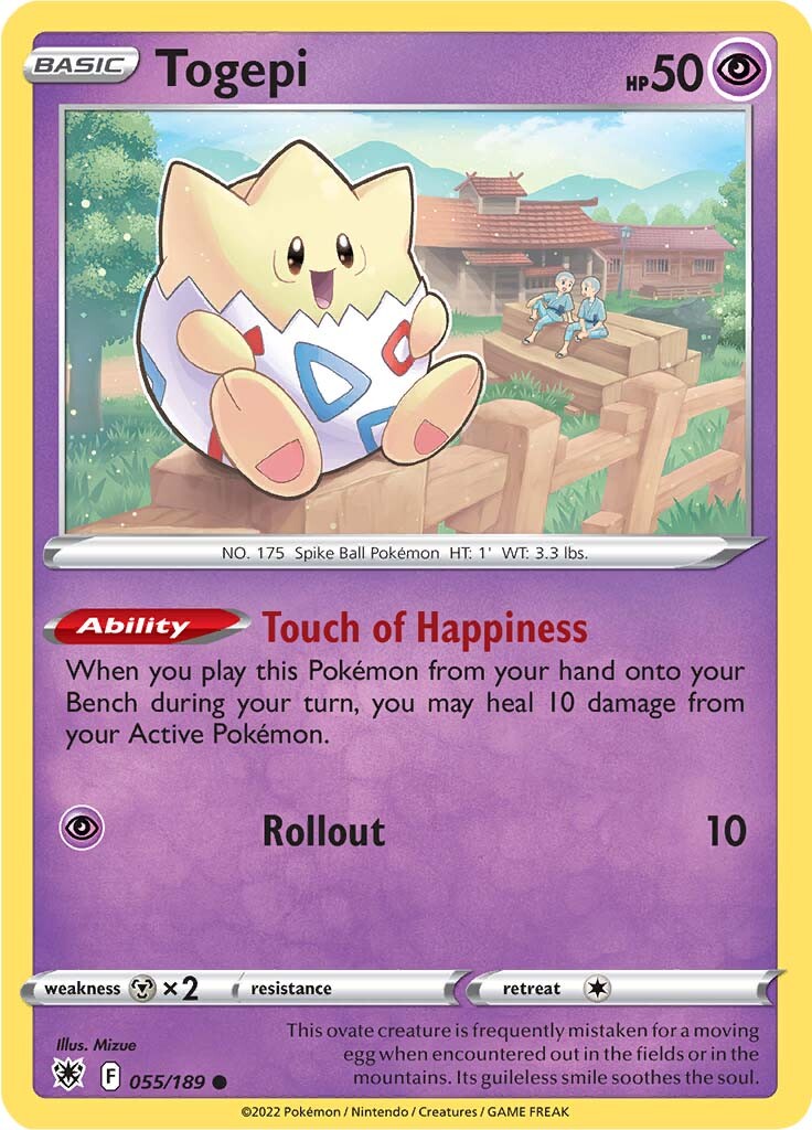 Togepi (055/189) [Sword & Shield: Astral Radiance] - The Mythic Store | 24h Order Processing