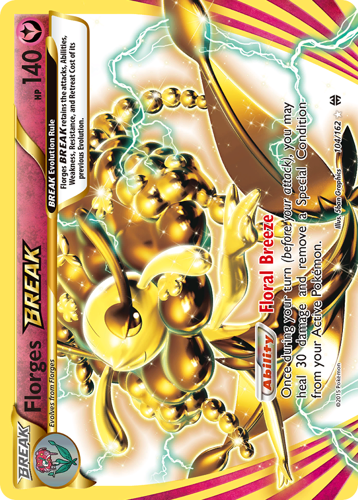 Florges BREAK (104/162) [XY: BREAKthrough] - The Mythic Store | 24h Order Processing