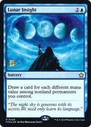 Lunar Insight [Foundations Prerelease Promos] - The Mythic Store | 24h Order Processing