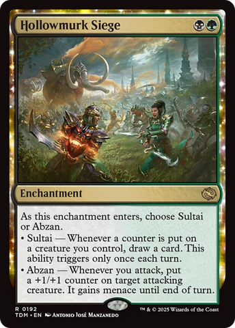 Hollowmurk Siege [Tarkir: Dragonstorm] - The Mythic Store | 24h Order Processing
