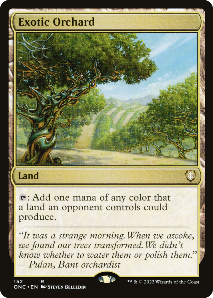 Exotic Orchard [Phyrexia: All Will Be One Commander] - The Mythic Store | 24h Order Processing