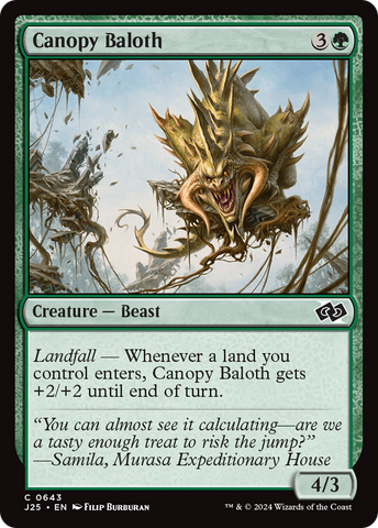 Canopy Baloth [Foundations Jumpstart] - The Mythic Store | 24h Order Processing