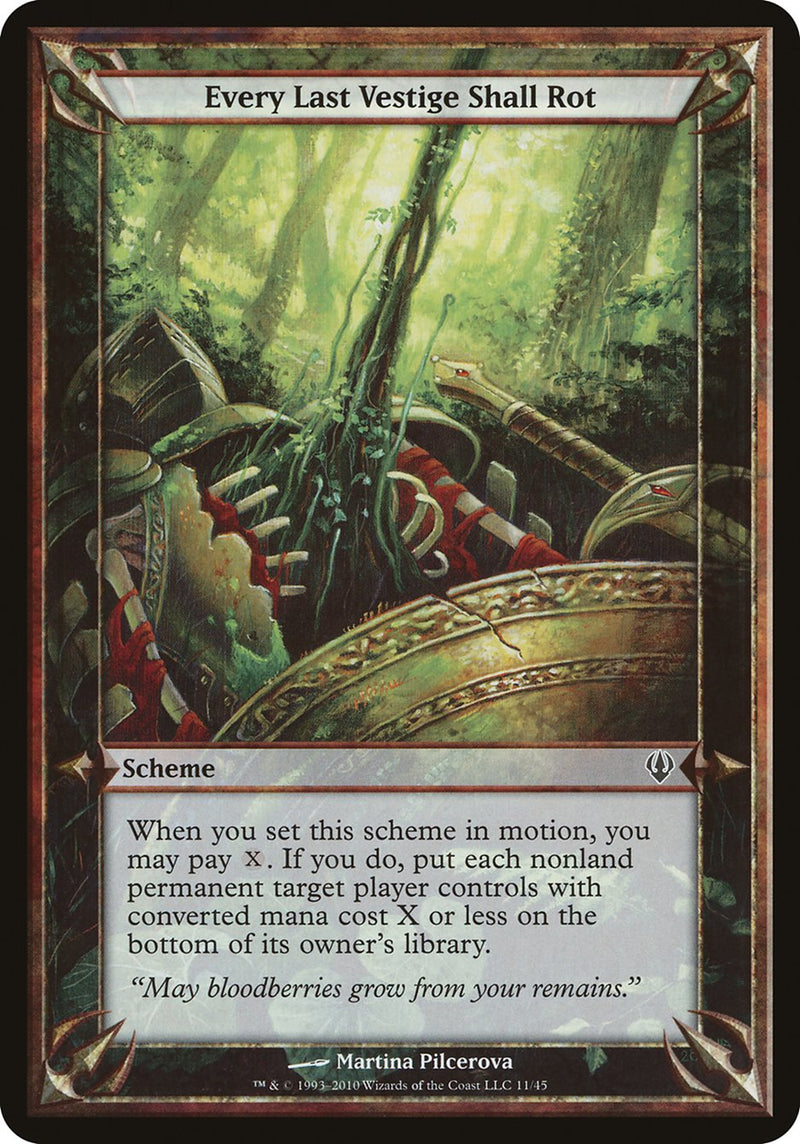 Every Last Vestige Shall Rot (Schemes) [Archenemy Schemes] - The Mythic Store | 24h Order Processing