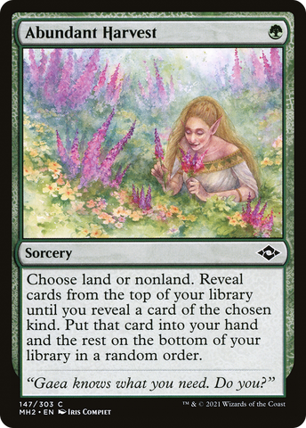 Abundant Harvest [Modern Horizons 2] - The Mythic Store | 24h Order Processing