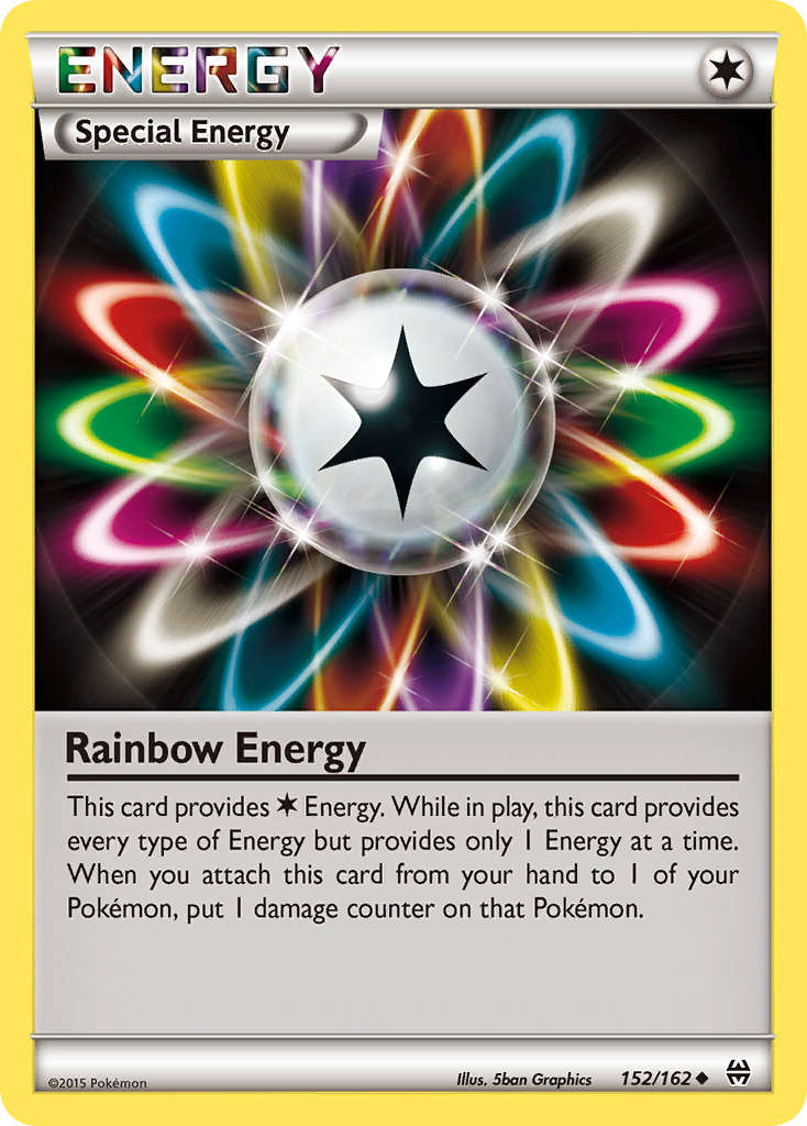 Rainbow Energy (152/162) [XY: BREAKthrough] - The Mythic Store | 24h Order Processing