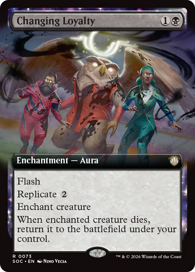 Changing Loyalty (Extended Art) [Secrets of Strixhaven Commander] - The Mythic Store | 24h Order Processing