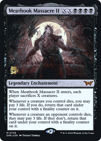 Meathook Massacre II (0108) [Duskmourn: House of Horror Prerelease Promos] - The Mythic Store | 24h Order Processing