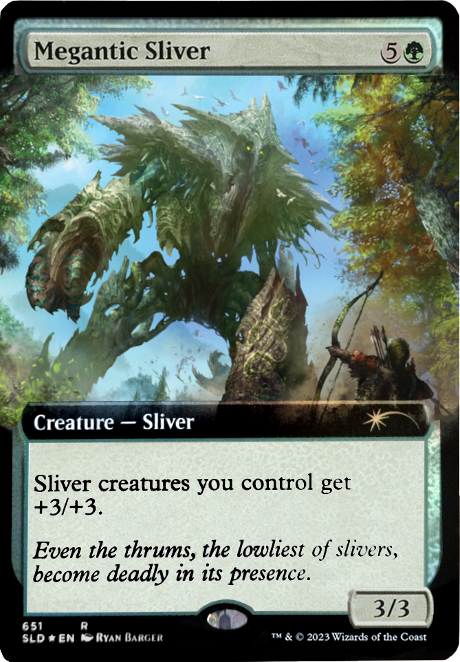 Megantic Sliver (Extended Art) [Secret Lair Drop Promos] - The Mythic Store | 24h Order Processing