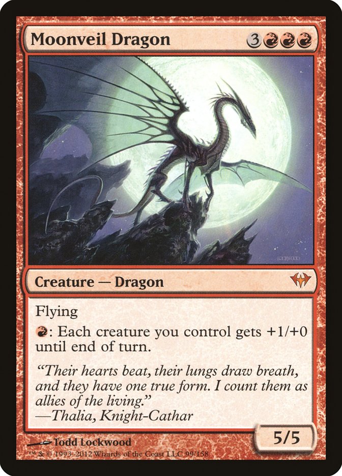 Moonveil Dragon [Dark Ascension] - The Mythic Store | 24h Order Processing