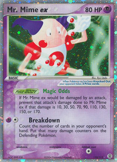 Mr. Mime ex (110/112) [EX: FireRed & LeafGreen] - The Mythic Store | 24h Order Processing