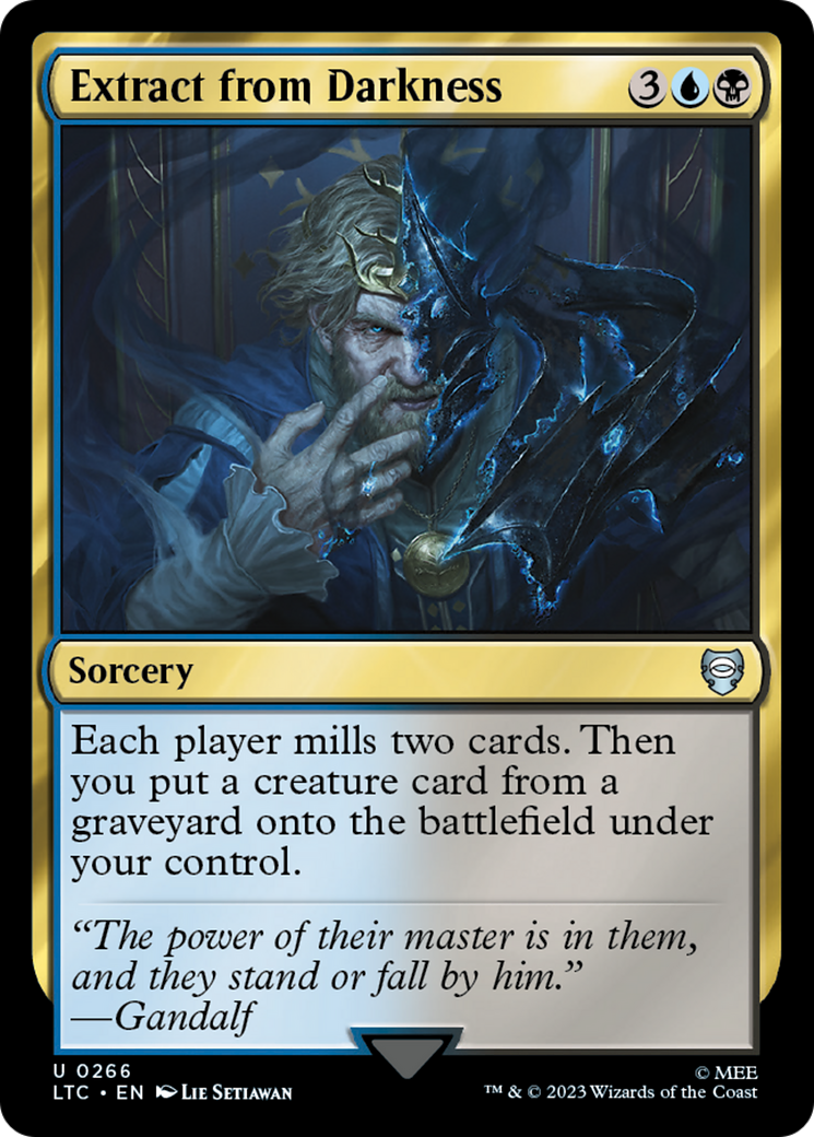 Extract from Darkness [The Lord of the Rings: Tales of Middle-Earth Commander] - The Mythic Store | 24h Order Processing