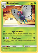 Butterfree (3/147) [Sun & Moon: Burning Shadows] - The Mythic Store | 24h Order Processing