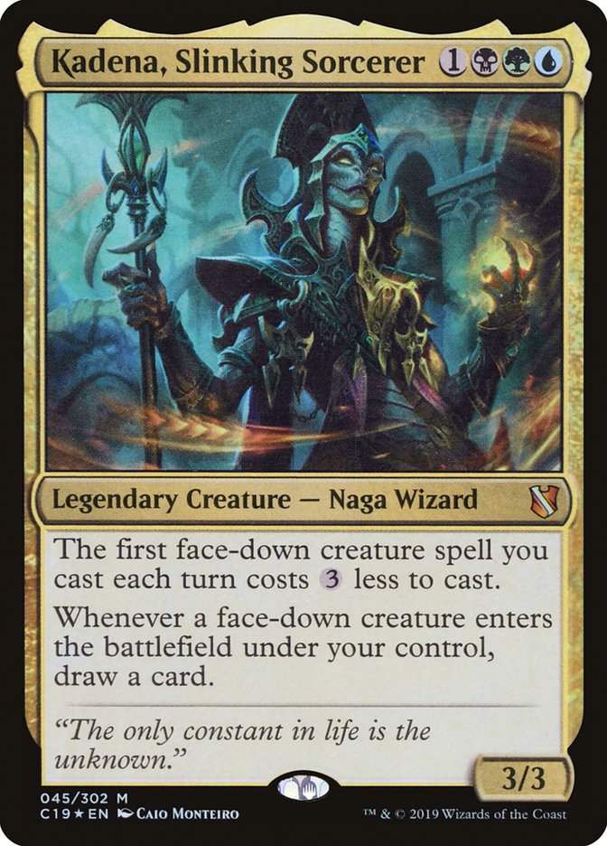 Kadena, Slinking Sorcerer [Commander 2019] - The Mythic Store | 24h Order Processing