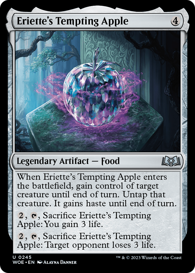 Eriette's Tempting Apple [Wilds of Eldraine] - The Mythic Store | 24h Order Processing