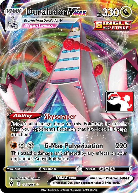 Duraludon VMAX (123/203) [Prize Pack Series One] - The Mythic Store | 24h Order Processing
