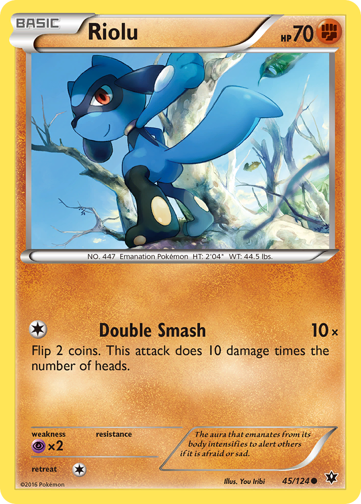 Riolu (45/124) [XY: Fates Collide] - The Mythic Store | 24h Order Processing