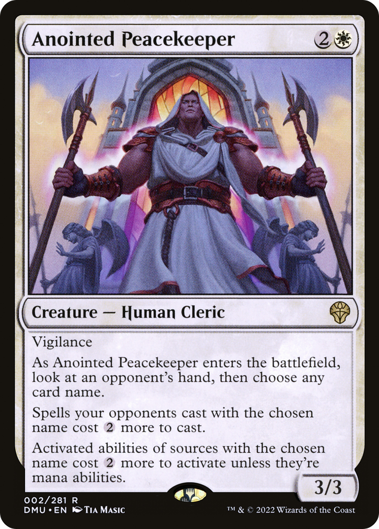 Anointed Peacekeeper [Dominaria United] - The Mythic Store | 24h Order Processing