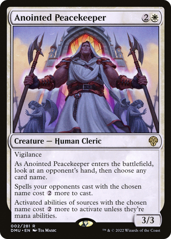 Anointed Peacekeeper [Dominaria United] - The Mythic Store | 24h Order Processing