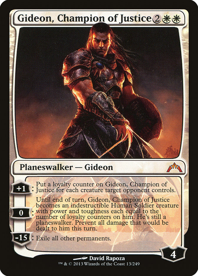 Gideon, Champion of Justice [Gatecrash] - The Mythic Store | 24h Order Processing