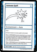 Animate Spell [Mystery Booster Playtest Cards] - The Mythic Store | 24h Order Processing