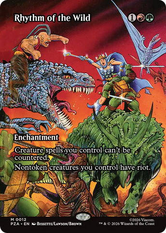 Rhythm of the Wild (Borderless) [Teenage Mutant Ninja Turtles Eternal-Legal] - The Mythic Store | 24h Order Processing
