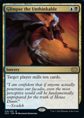 Glimpse the Unthinkable [Double Masters 2022] - The Mythic Store | 24h Order Processing