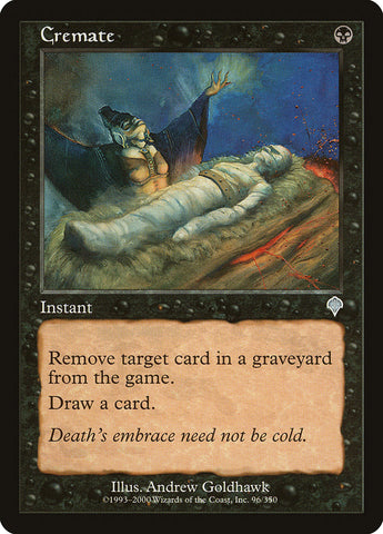 Cremate [Invasion] - The Mythic Store | 24h Order Processing