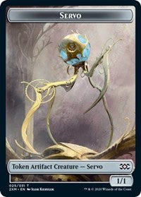 Servo // Treasure Double-Sided Token [Double Masters Tokens] - The Mythic Store | 24h Order Processing