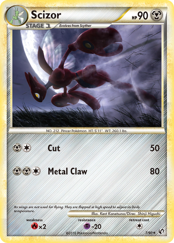 Scizor (7/90) [HeartGold & SoulSilver: Undaunted] - The Mythic Store | 24h Order Processing