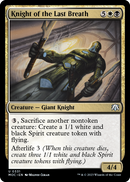 Knight of the Last Breath [March of the Machine Commander] - The Mythic Store | 24h Order Processing
