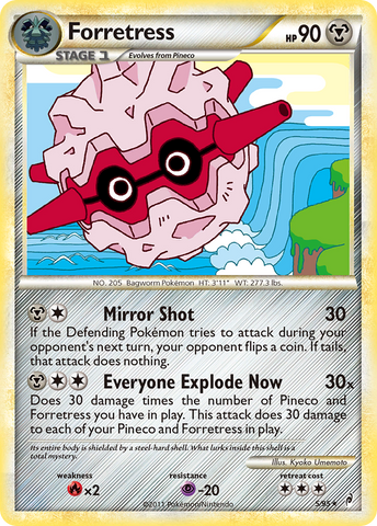 Forretress (5/95) [HeartGold & SoulSilver: Call of Legends] - The Mythic Store | 24h Order Processing