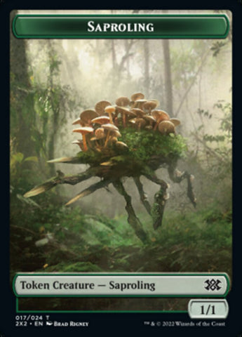 Saproling // Eldrazi Scion Double-Sided Token [Double Masters 2022 Tokens] - The Mythic Store | 24h Order Processing