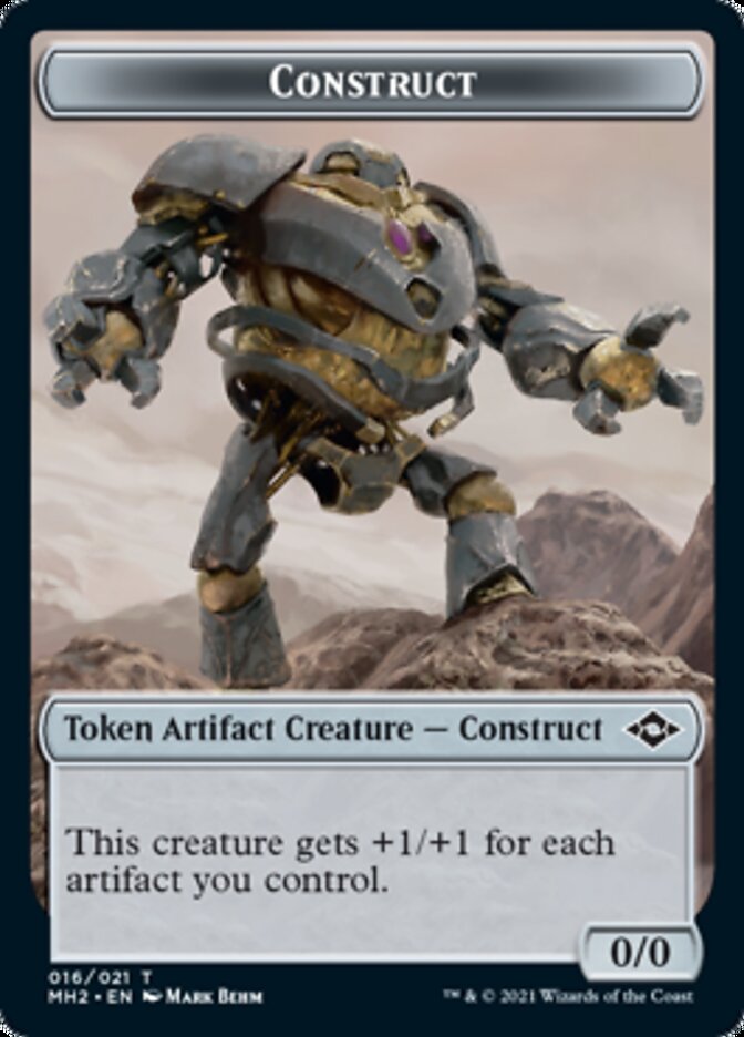 Construct // Squirrel Double-Sided Token [Modern Horizons 2 Tokens] - The Mythic Store | 24h Order Processing