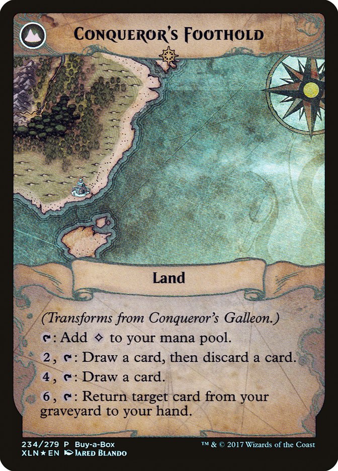 Conqueror's Galleon // Conqueror's Foothold (Buy-A-Box) [Ixalan Treasure Chest] - The Mythic Store | 24h Order Processing