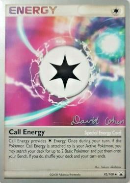 Call Energy (92/100) (Stallgon - David Cohen) [World Championships 2009] - The Mythic Store | 24h Order Processing