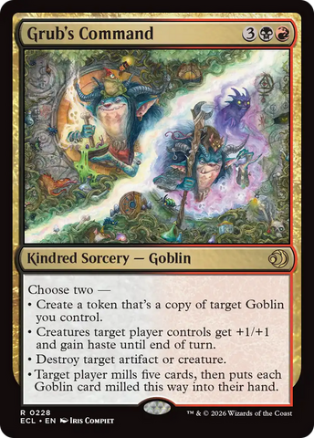 Grub's Command [Lorwyn Eclipsed]