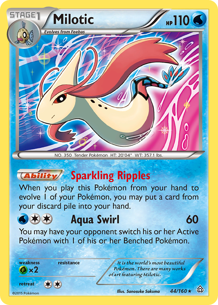 Milotic (44/160) [XY: Primal Clash] - The Mythic Store | 24h Order Processing