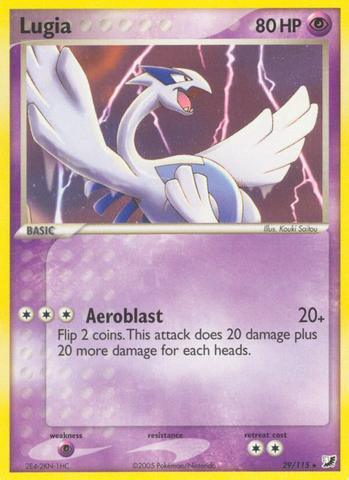 Lugia (29/115) [EX: Unseen Forces] - The Mythic Store | 24h Order Processing