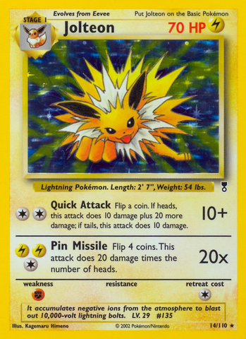 Jolteon (14/110) [Legendary Collection] - The Mythic Store | 24h Order Processing