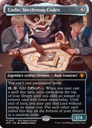 Codie, Vociferous Codex (Borderless) [Secrets of Strixhaven Special Guests] - The Mythic Store | 24h Order Processing