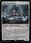 Elder Deep-Fiend (Ripple Foil) [Modern Horizons 3 Commander] - The Mythic Store | 24h Order Processing