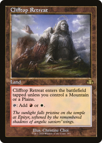 Clifftop Retreat (Retro) [Dominaria Remastered] - The Mythic Store | 24h Order Processing