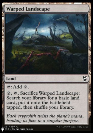 Warped Landscape [The List] - The Mythic Store | 24h Order Processing