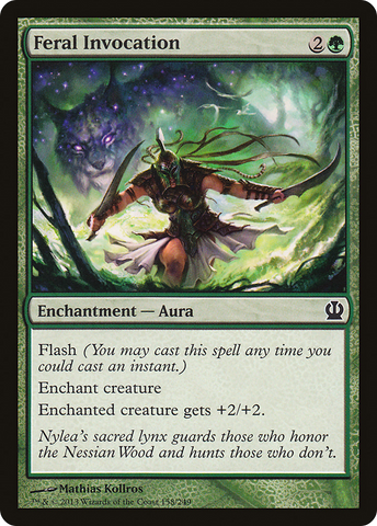 Feral Invocation [Theros] - The Mythic Store | 24h Order Processing