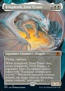 Icingdeath, Frost Tyrant (Borderless Alternate Art) [Dungeons & Dragons: Adventures in the Forgotten Realms] - The Mythic Store | 24h Order Processing