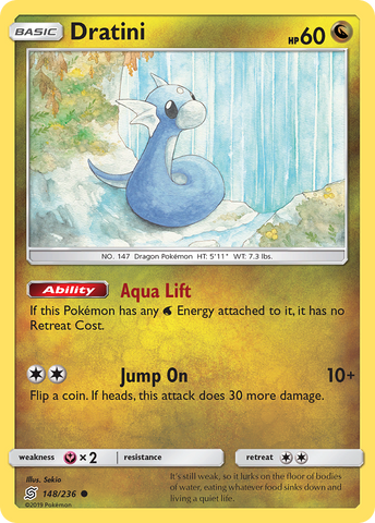 Dratini (148/236) [Sun & Moon: Unified Minds] - The Mythic Store | 24h Order Processing