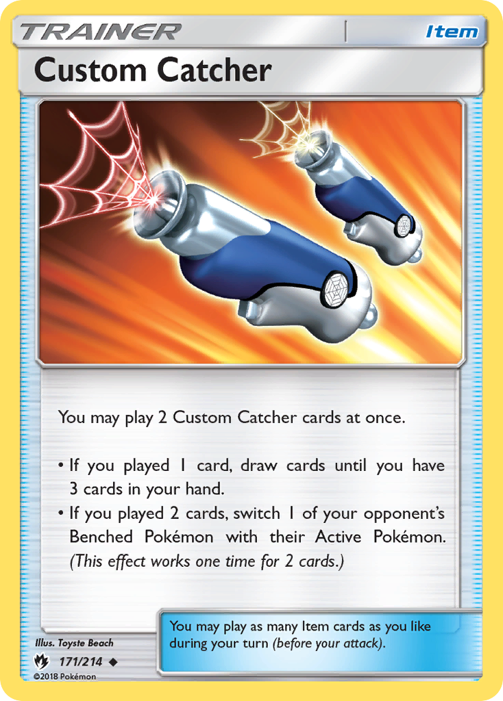 Custom Catcher (171/214) [Sun & Moon: Lost Thunder] - The Mythic Store | 24h Order Processing