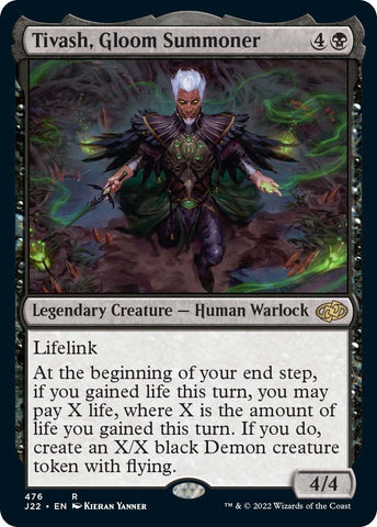 Tivash, Gloom Summoner [Jumpstart 2022] - The Mythic Store | 24h Order Processing