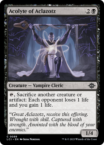 Acolyte of Aclazotz [The Lost Caverns of Ixalan] - The Mythic Store | 24h Order Processing